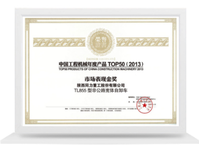 TL855市场体现金奖